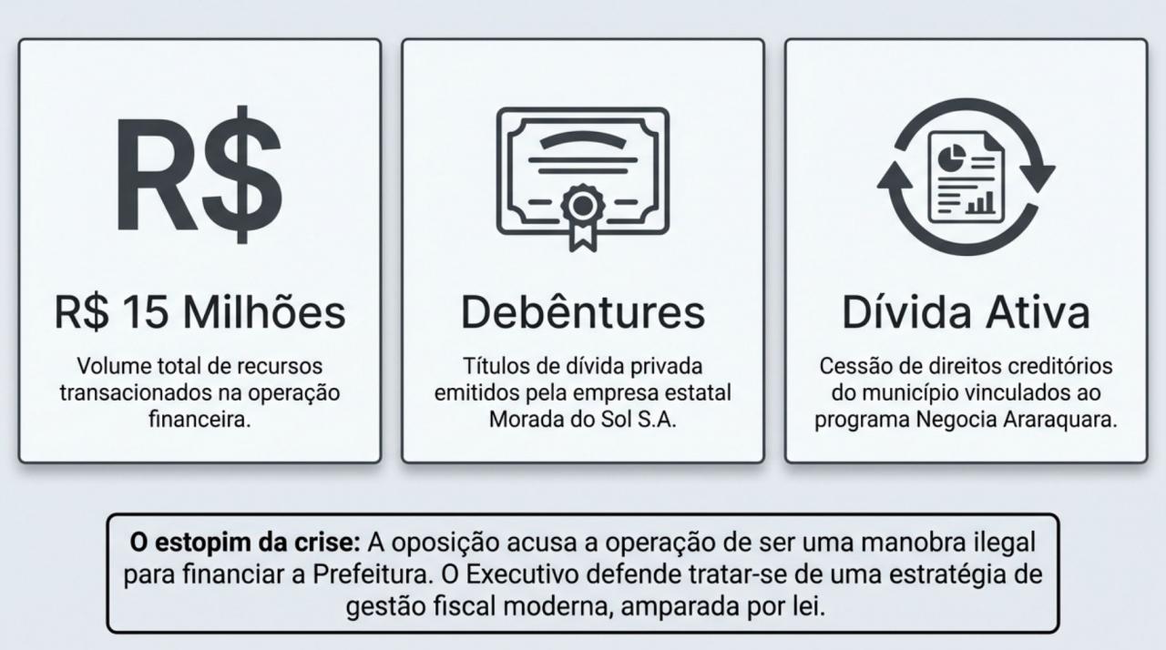 Foto 2 de 10 — Prefeitura rebate denúncia e nega irregularidade em operação de R$ 15 milhões